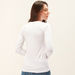 Solid T-shirt with Crew Neck and Long Sleeves-T Shirts-thumbnailMobile-3