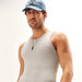 Ribbed Sleeveless Vest with Round Neck-Vests-thumbnail-2