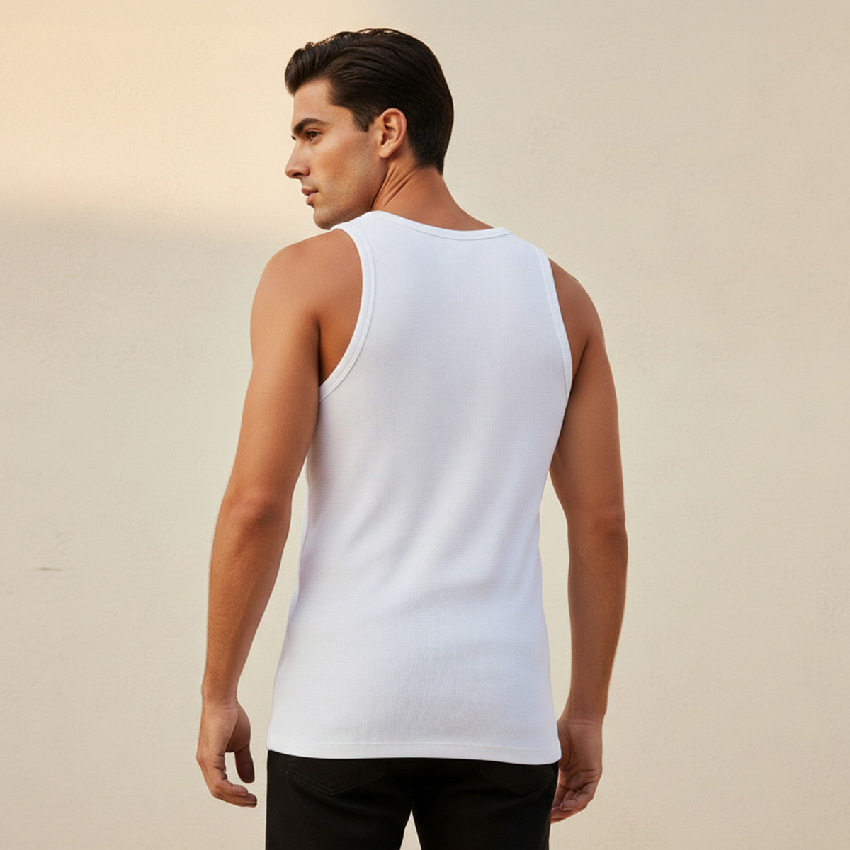 Textured Sleeveless Scoop Neck Vest-men-clothing-tshirtsandpolos-vests-image-4