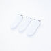 Set of 3 - Textured Ankle Length Socks with Printed Hem-Socks-thumbnailMobile-0