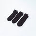 Set of 3 - Textured Ankle Length Socks with Printed Hem-Socks-thumbnailMobile-0