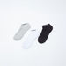 Set of 3 - Textured Ankle Length Socks with Printed Hem-Socks-thumbnailMobile-2