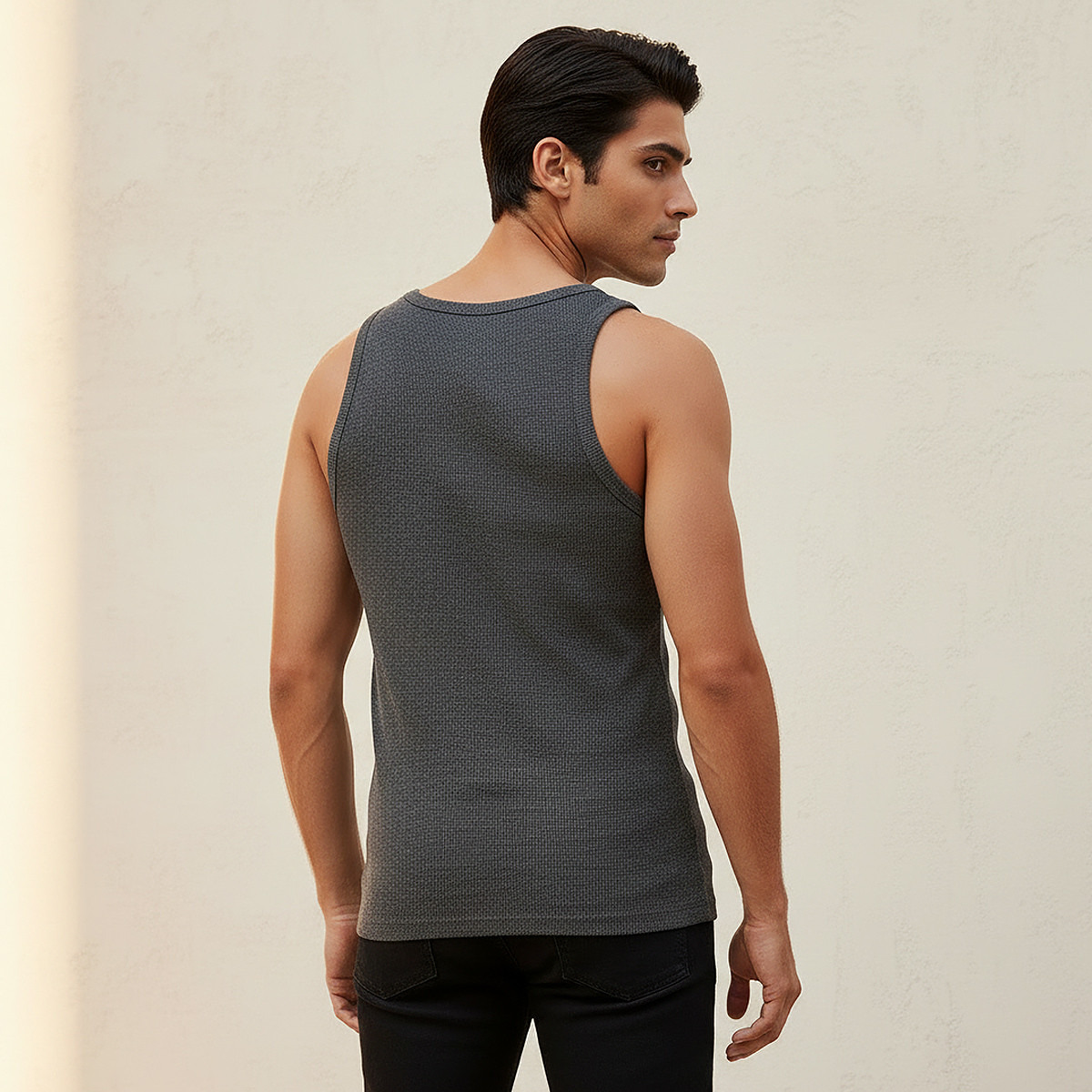 Textured Sleeveless Scoop Neck Vest-men-clothing-tshirtsandpolos-vests-image-4