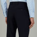 Full Length Plain Trousers with Pocket Detail and Belt Loops-Pants-thumbnailMobile-2