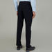 Full Length Plain Trousers with Pocket Detail and Belt Loops-Pants-thumbnail-3