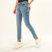 Lee Cooper Full Length Plain Jeans with Pocket Detail and Belt Loops-Jeans-thumbnailMobile-0