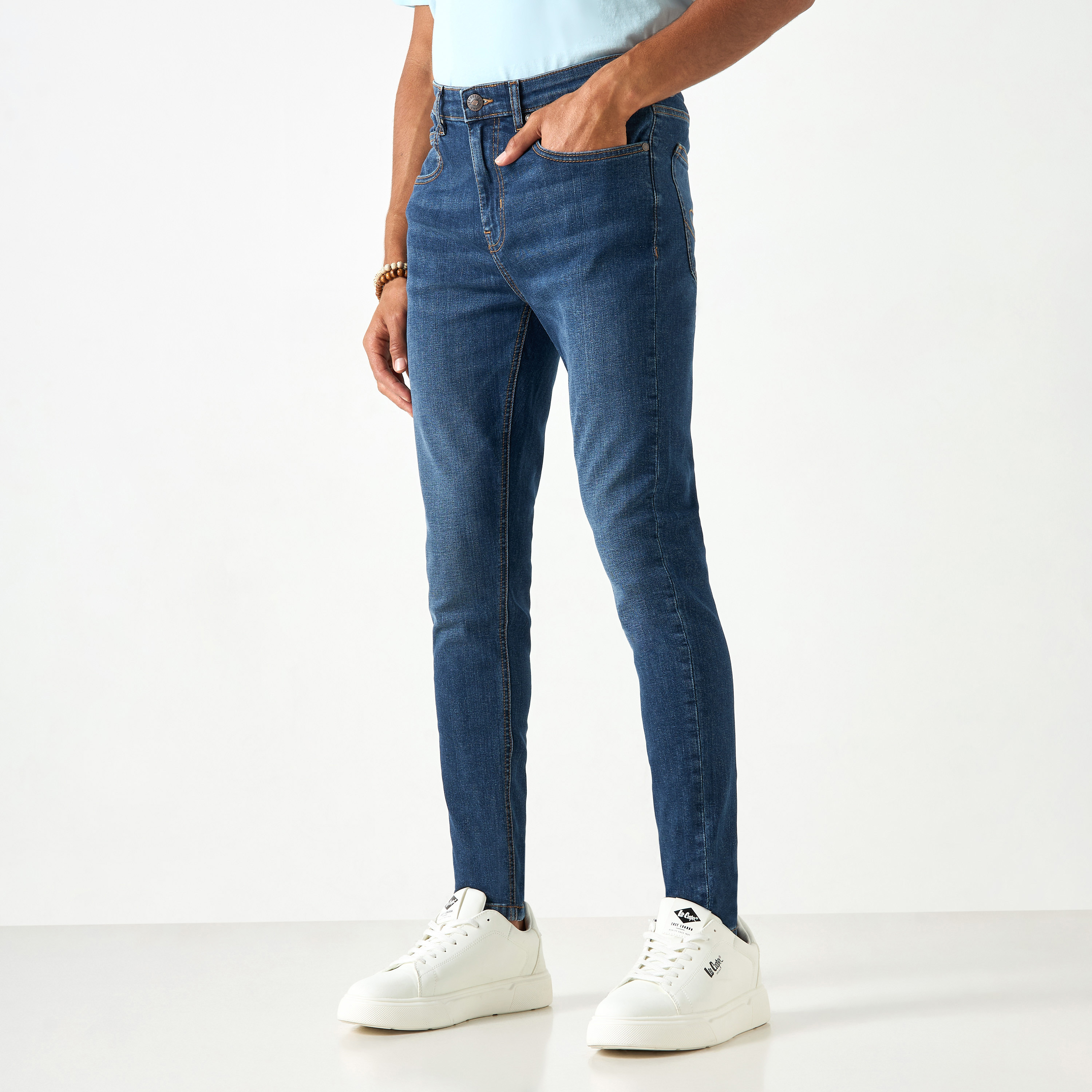 LEE COOPER Brand Men Skinny Fit Stretchable Ripped Jeans (LC-111-151-SA) –  BILLY JEANS CONCEPT SHOP