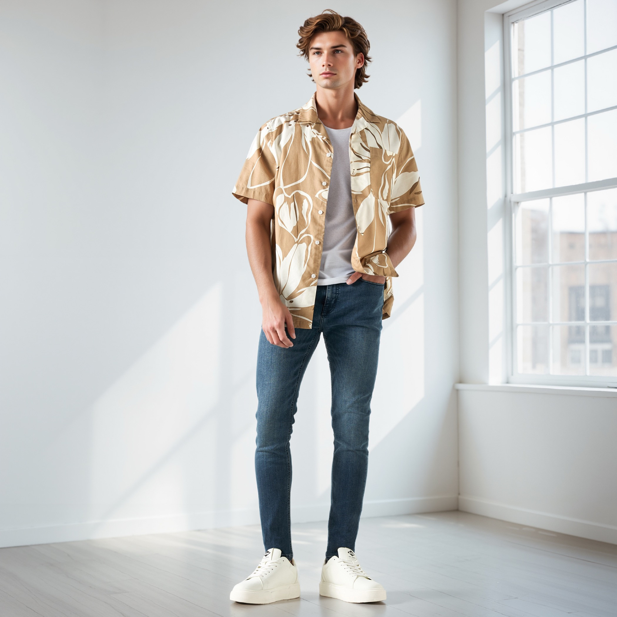بنطلون جينز بجيوب من لي كوبر-men-clothing-bottoms-jeans-image-2