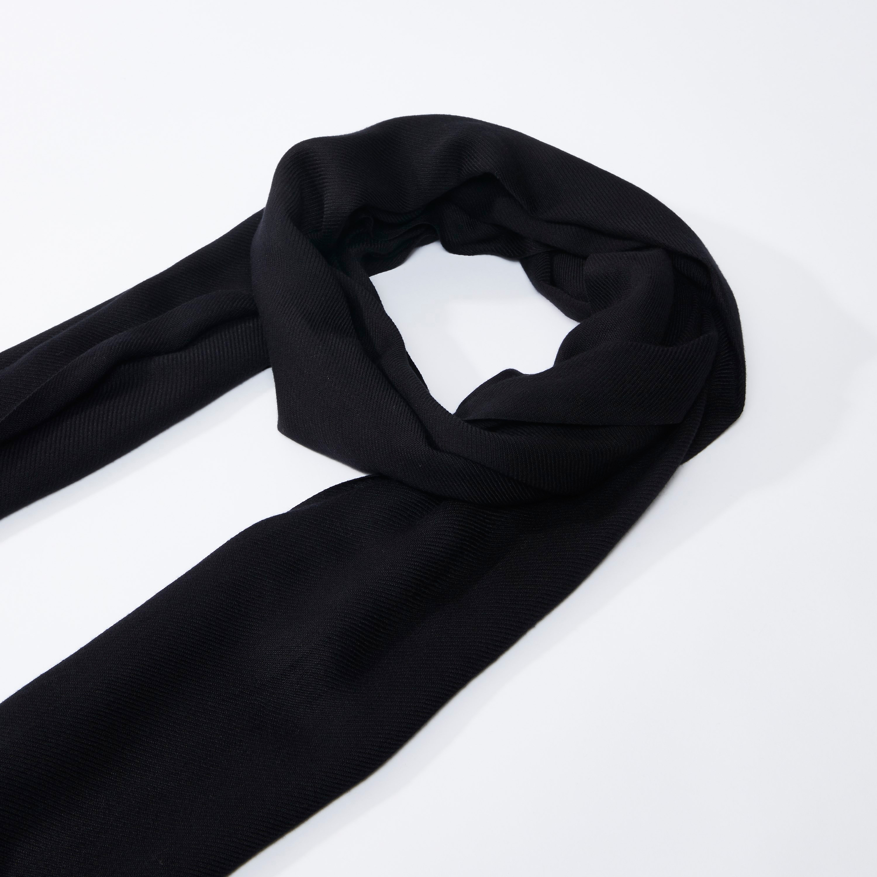 Plain Scarf with Fringes-women-winterwear-scarves-image-1
