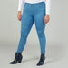 Plus Size Full Length Jeggings with Pocket Detail and Elasticised Waistband-Leggings and Jeggings-thumbnail-0