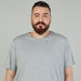 Plain T-shirt with Crew Neck and Short Sleeves-Tops-thumbnail-2