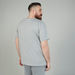Plain T-shirt with Crew Neck and Short Sleeves-Tops-thumbnailMobile-3