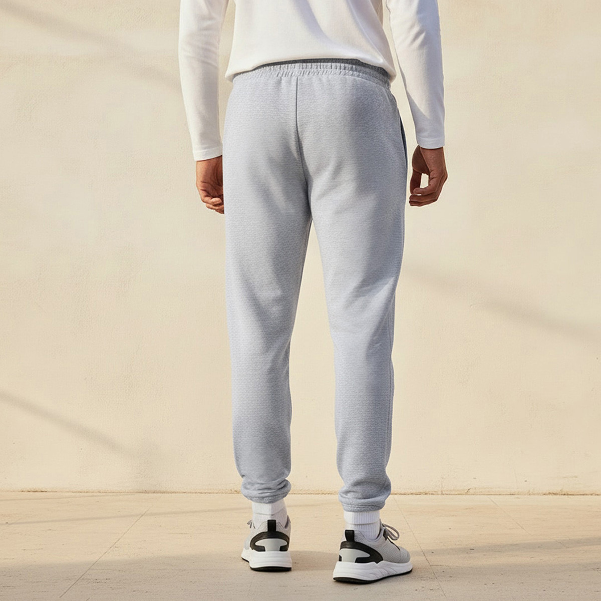 Kappa Regular Fit Pants with Drawstring Closure & Pocket Detail-men-clothing-sportswearandactivewear-bottoms-joggers-image-4