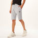 Kappa Solid Shorts with Pocket Detail and Drawstring-Bottoms-thumbnail-2