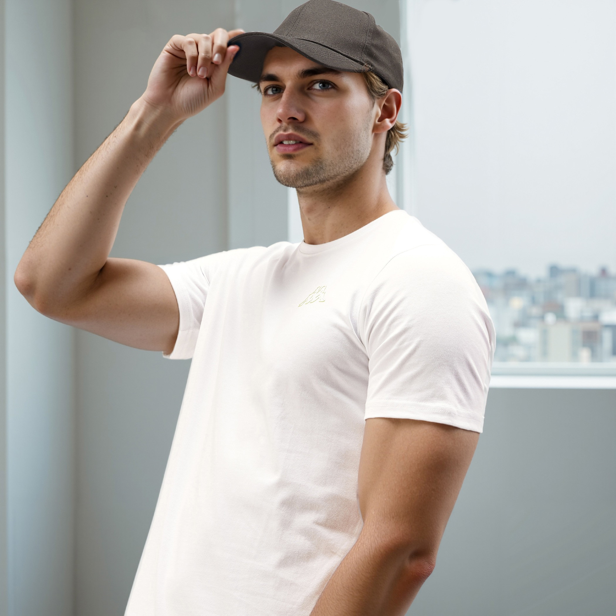 Kappa Relaxed Fit Crew Neck T-shirt with Short Sleeves-men-clothing-sportswearandactivewear-tshirtsandpolos-image-4