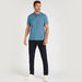 Solid Chinos with Pockets and Button Closure-Pants-thumbnail-1