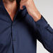 Solid Formal Shirt with Long Sleeves and Button Closure-Shirts-thumbnailMobile-4