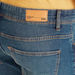 Solid Slim Fit Denim Jeans with Pockets and Button Closure-Jeans-thumbnail-4