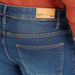 Solid Straight Fit Denim Jeans with Pockets-Jeans-thumbnail-4