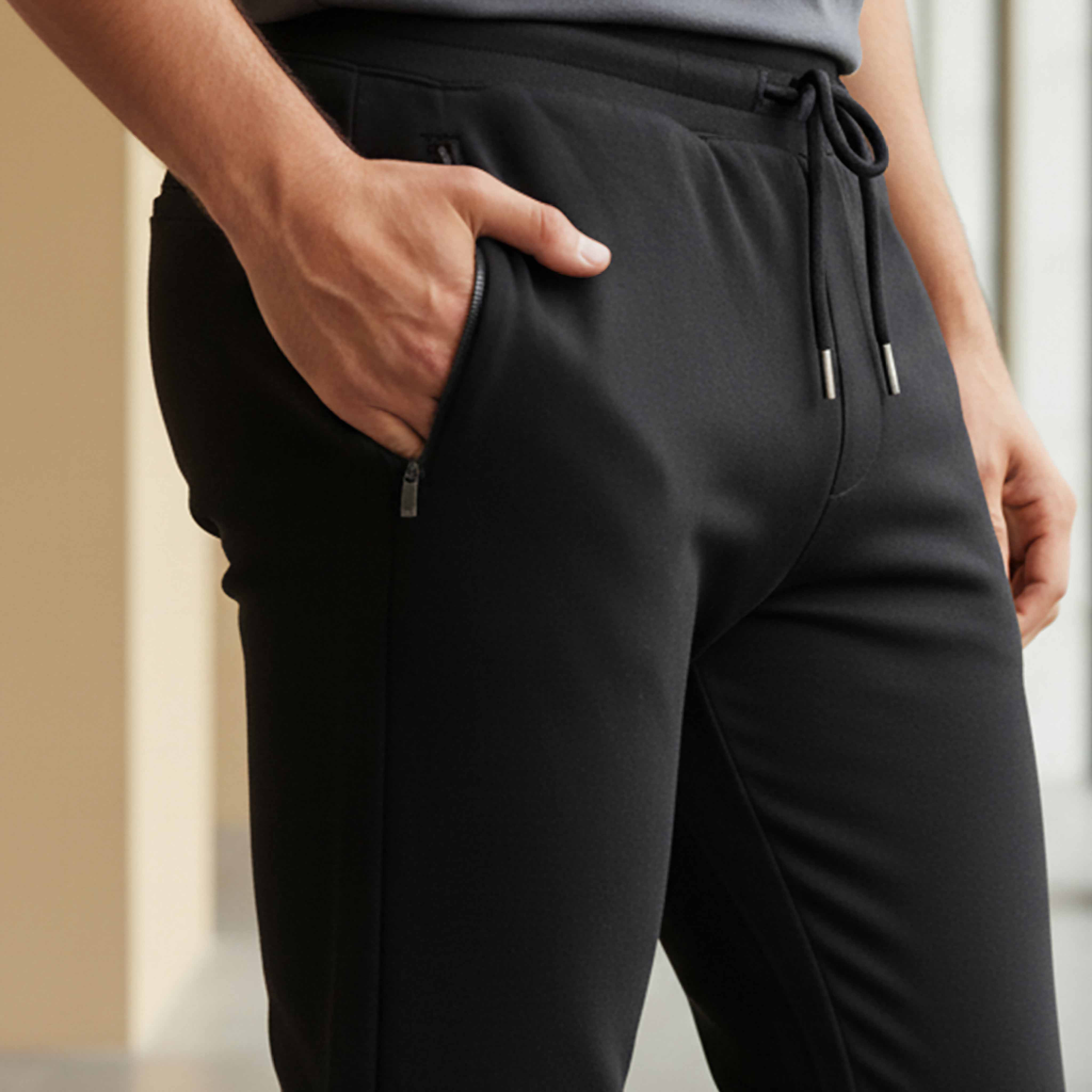 Iconic Slim Fit Joggers with Drawstring Closure-men-clothing-bottoms-joggers-image-4
