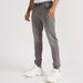 Lee Cooper Solid Joggers with Drawstring Closure-Joggers-thumbnail-0