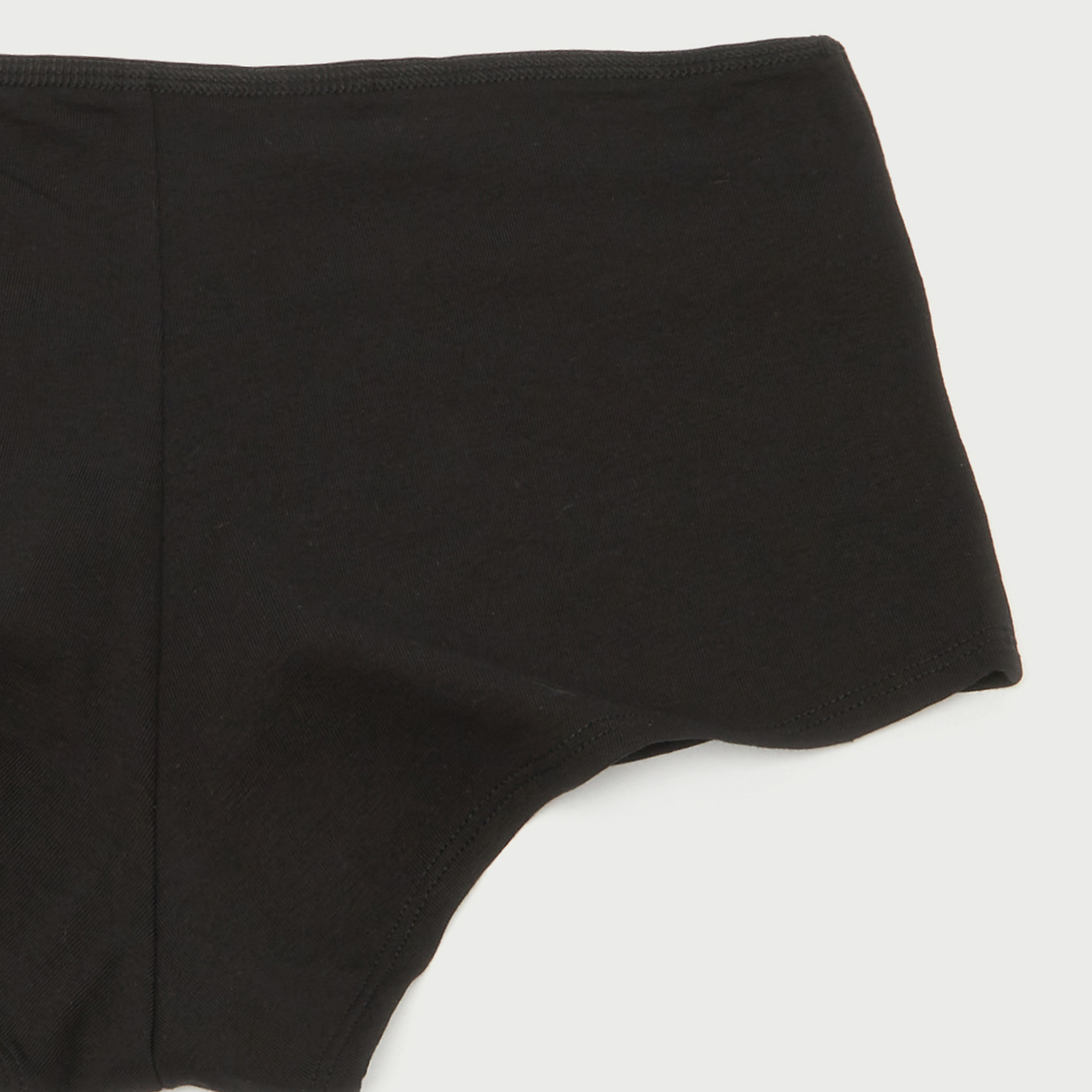 Set of 5 - Boyshorts with Elasticated Waistband and Antibacterial Protection-CP_BESTPRICE_EXCLUSION-image-5