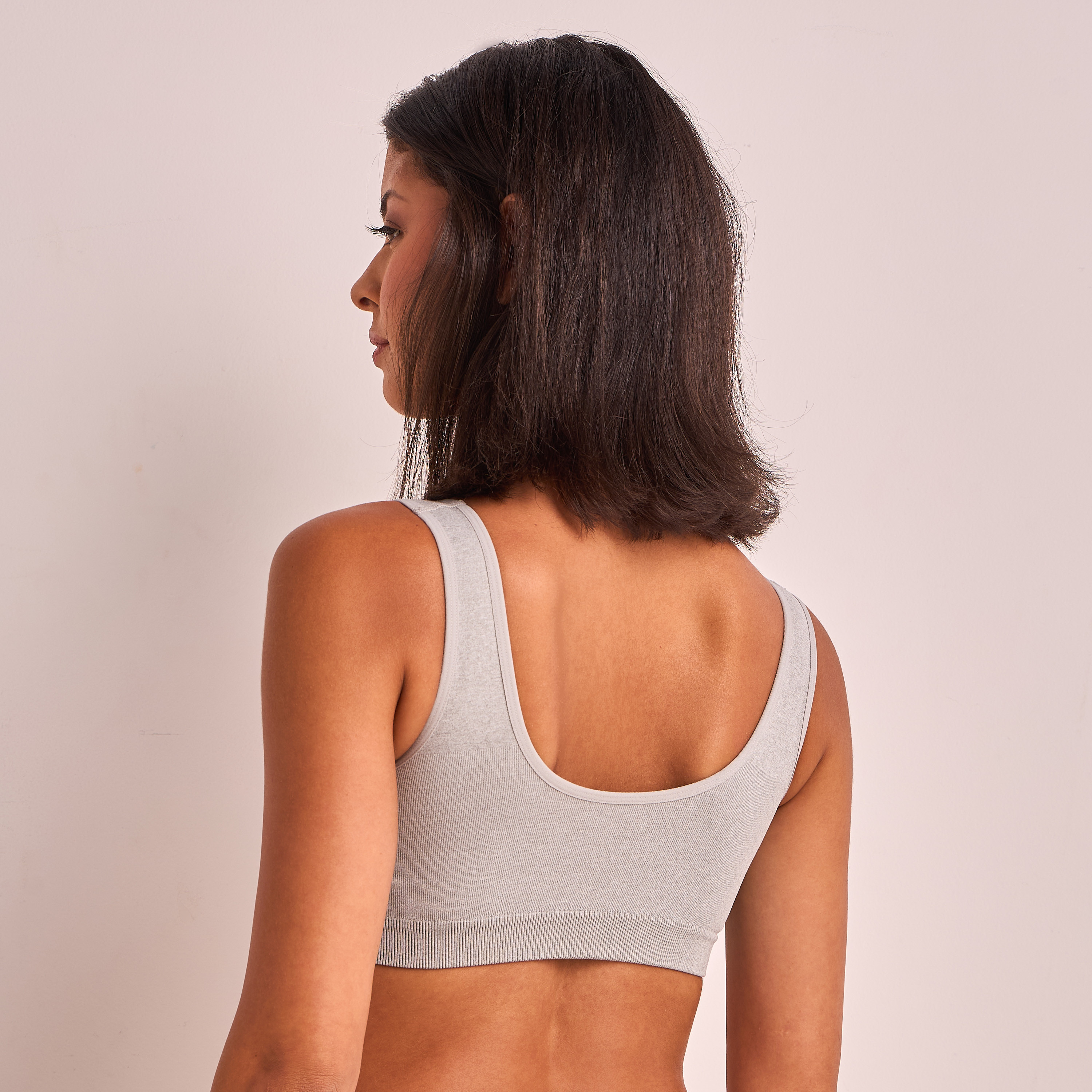 2-Pack Lightly Padded Support Bra Seamless with Antibacterial Protection-women-clothing-lingerie-bras-image-2
