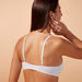 Set of 2 - Solid Padded Plunge Bra with Hook and Eye Closure-Bras-thumbnail-3