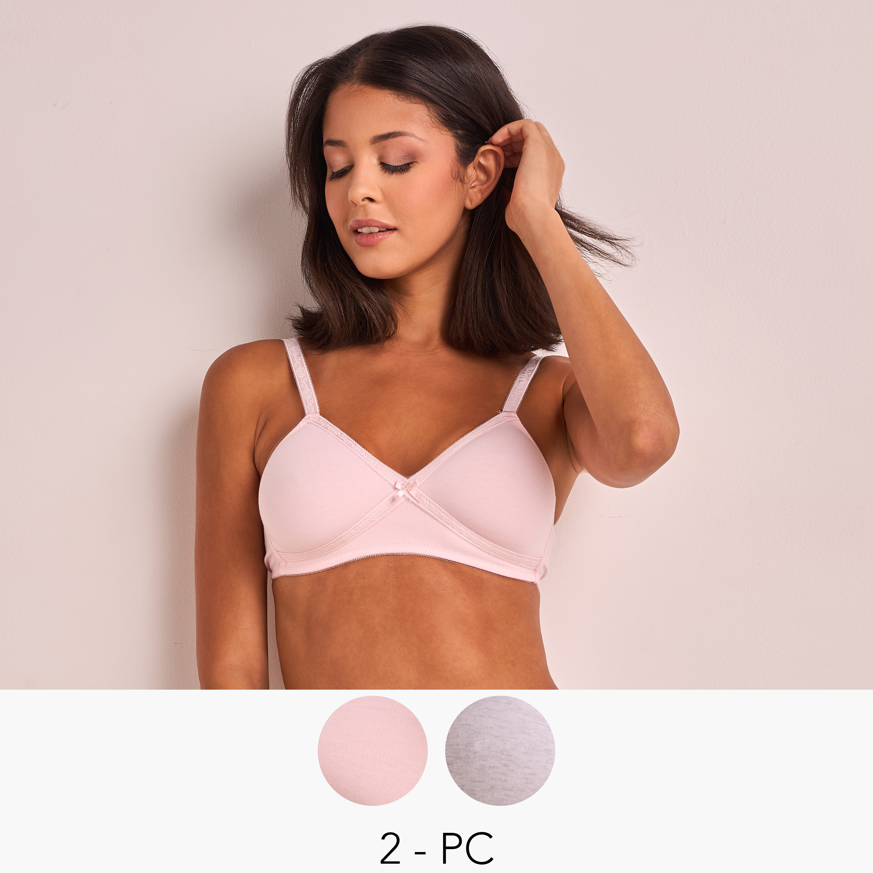 2-Pack Non-Padded Non-Wired Bra-women-clothing-lingerie-bras-image-1