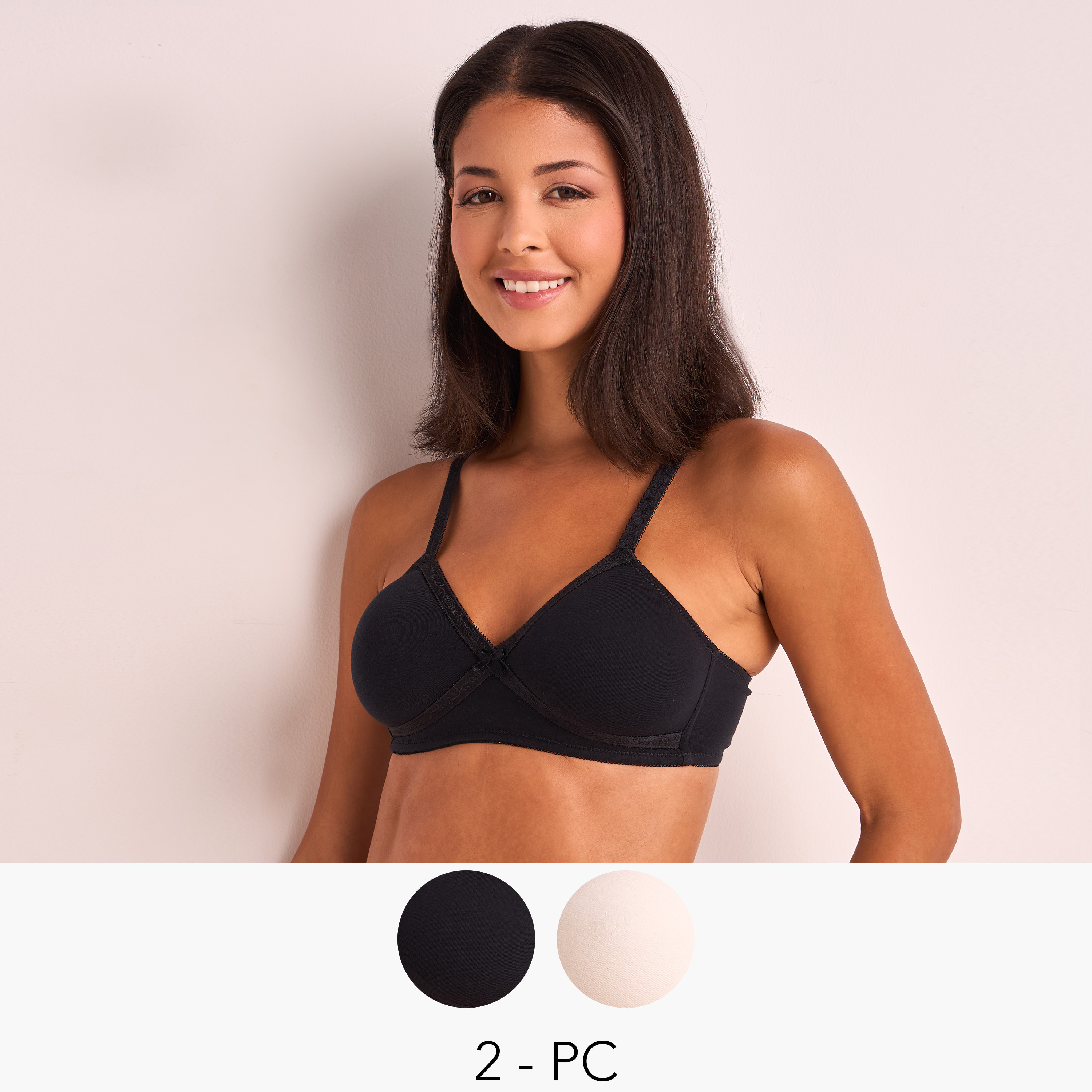 2-Pack Non-Padded Non-Wired Bra-women-clothing-lingerie-bras-image-1
