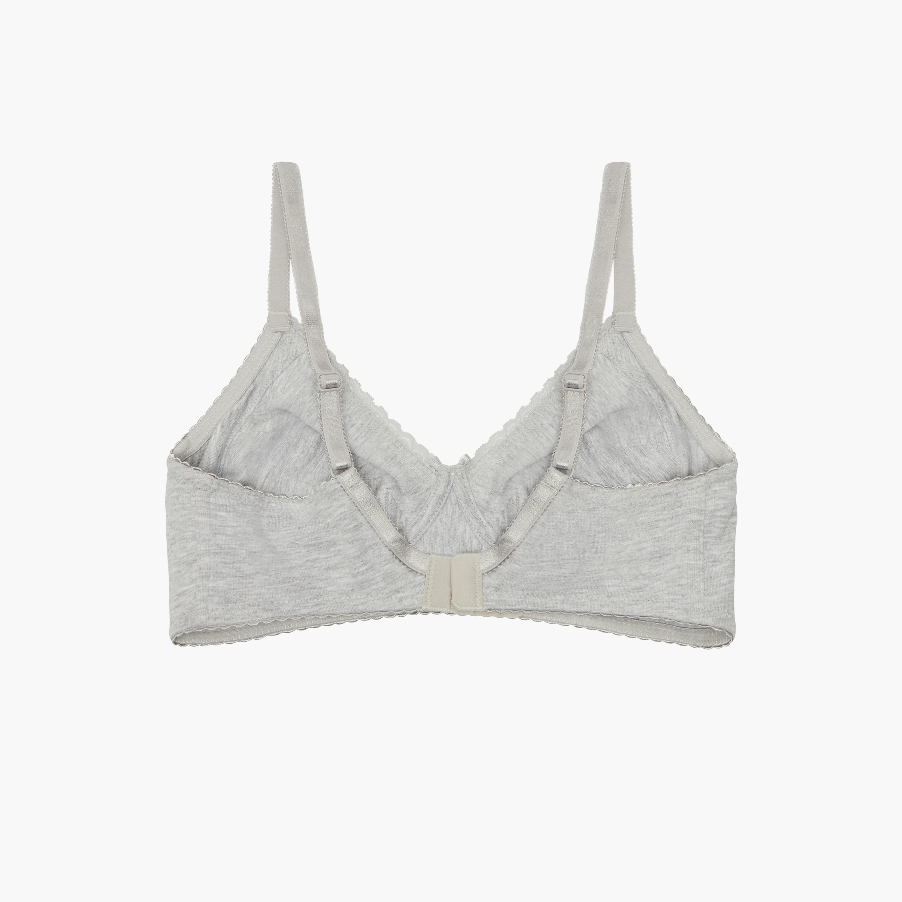 صدرية بتفاصيل دانتيل ومشبك إغلاق وحماية من البكتيريا - طقم من قطعتين-women-clothing-lingerie-bras-image-4