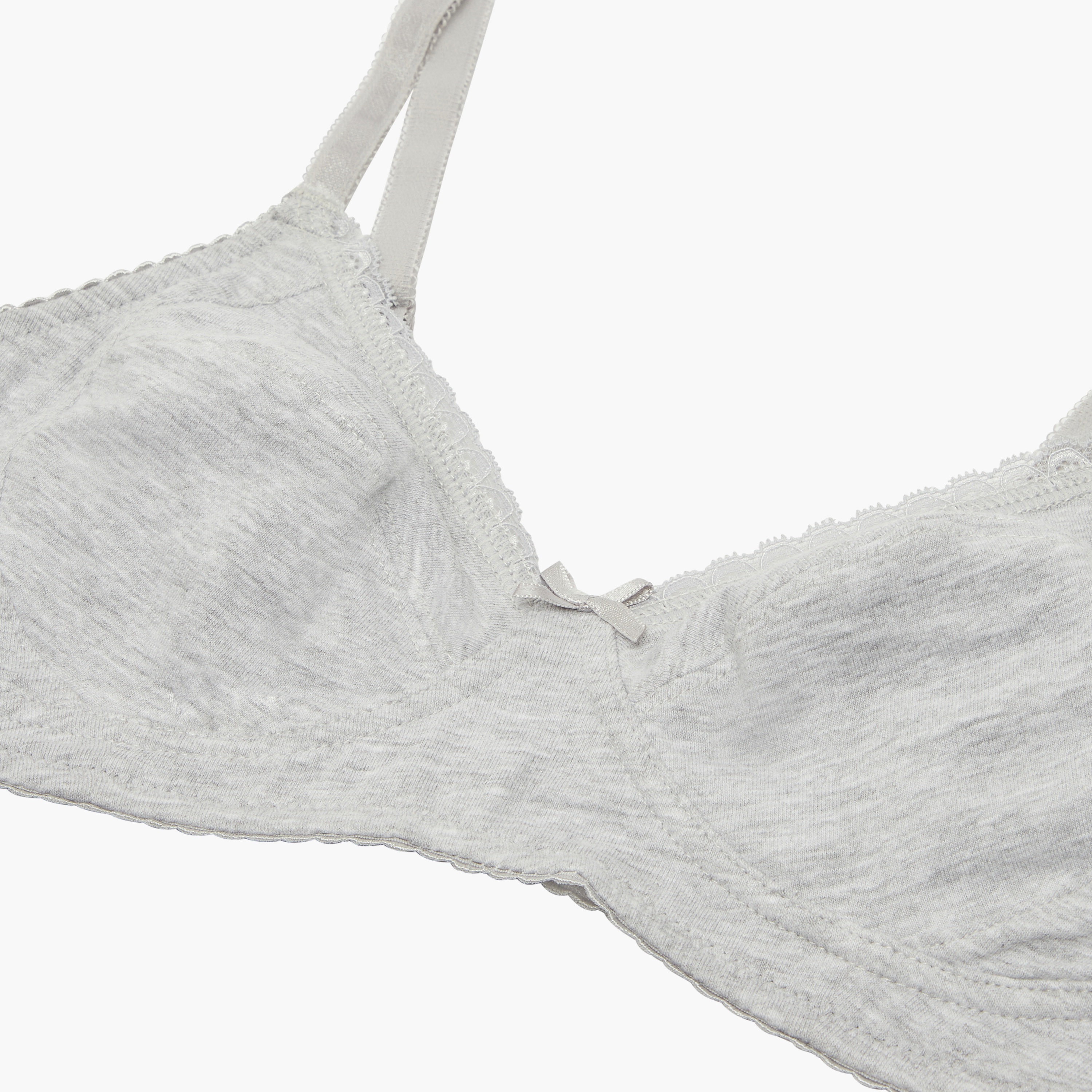صدرية بتفاصيل دانتيل ومشبك إغلاق وحماية من البكتيريا - طقم من قطعتين-women-clothing-lingerie-bras-image-6
