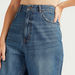 Lee Cooper Solid Denim Jeans with Pockets-Jeans-thumbnailMobile-2