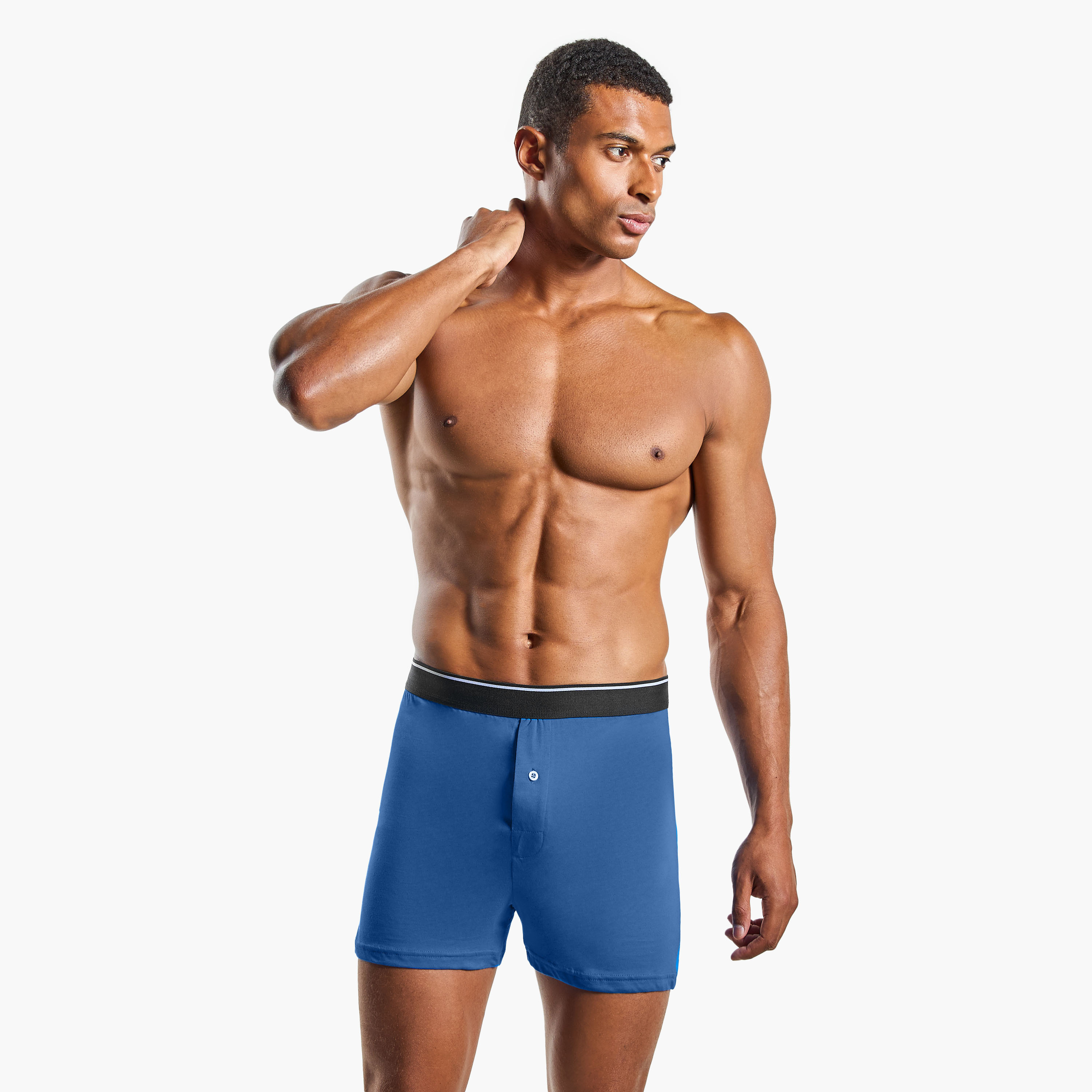 طقم بوكسر 3 قطع بخصر مطّاطي وحماية من البكتيريا-men-clothing-innerwear-underwear-image-4