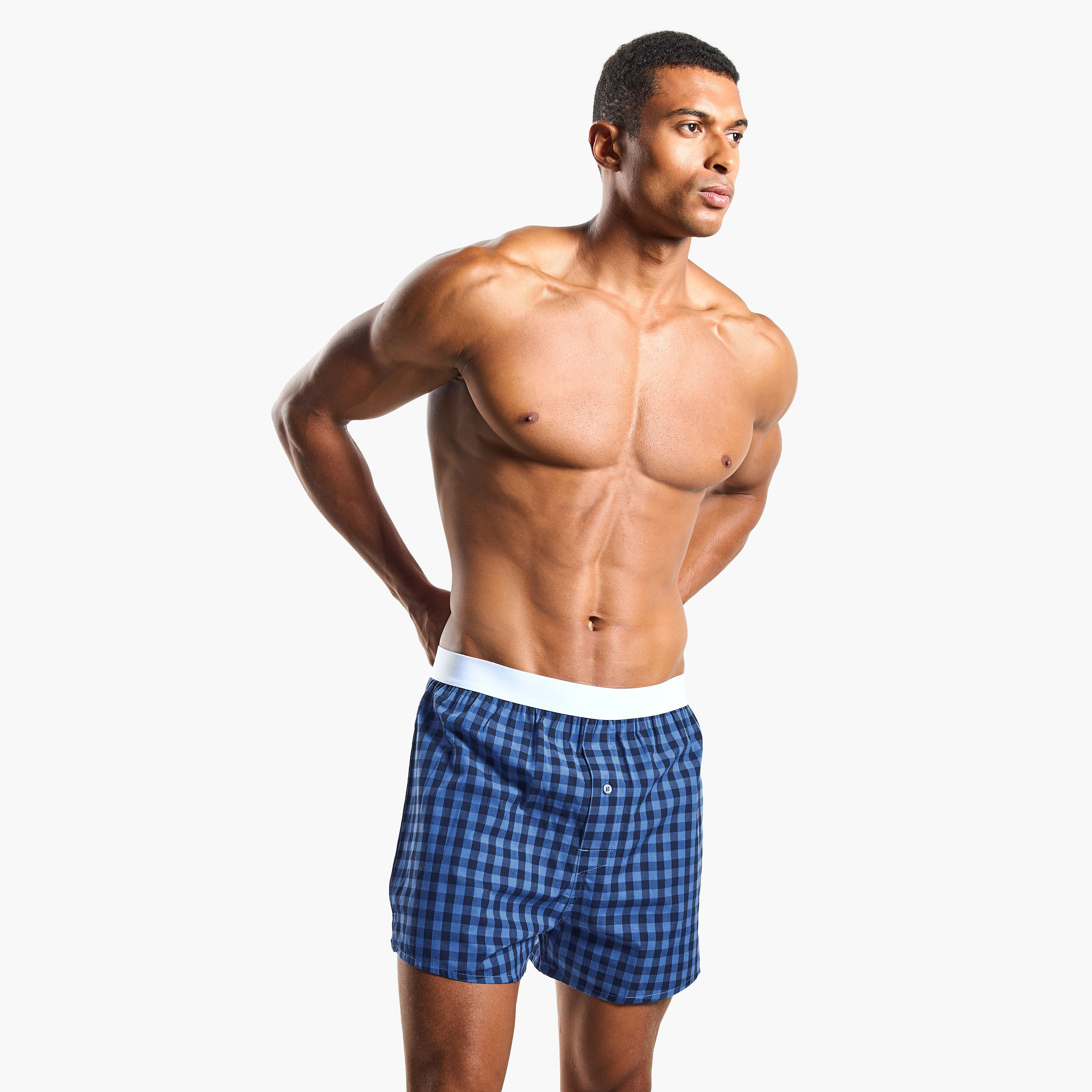 Set of 3 - Boxers with Elasticated Waist and Antibacterial Protection-men-clothing-innerwear-underwear-image-3