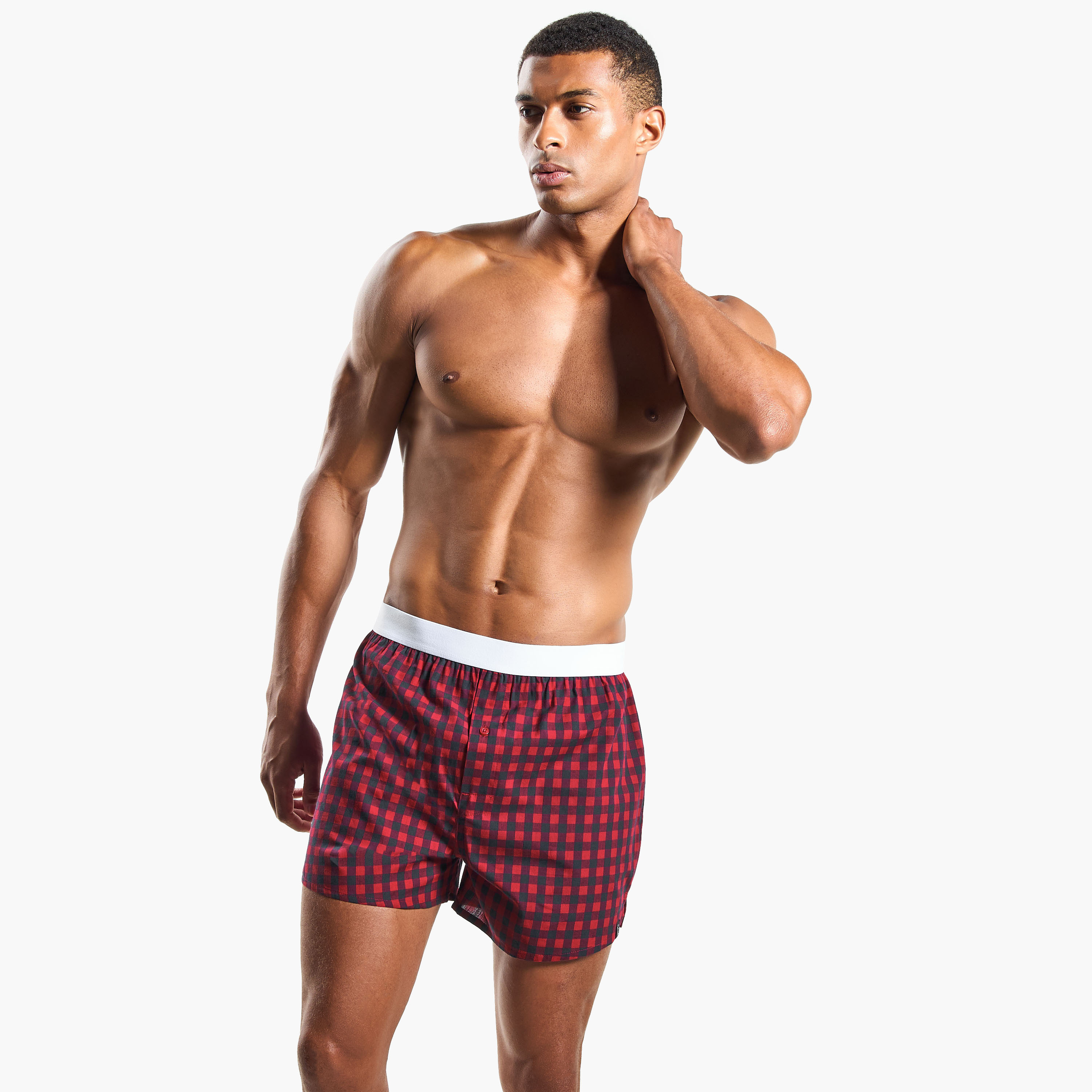 Set of 3 - Boxers with Elasticated Waist and Antibacterial Protection-men-clothing-innerwear-underwear-image-5