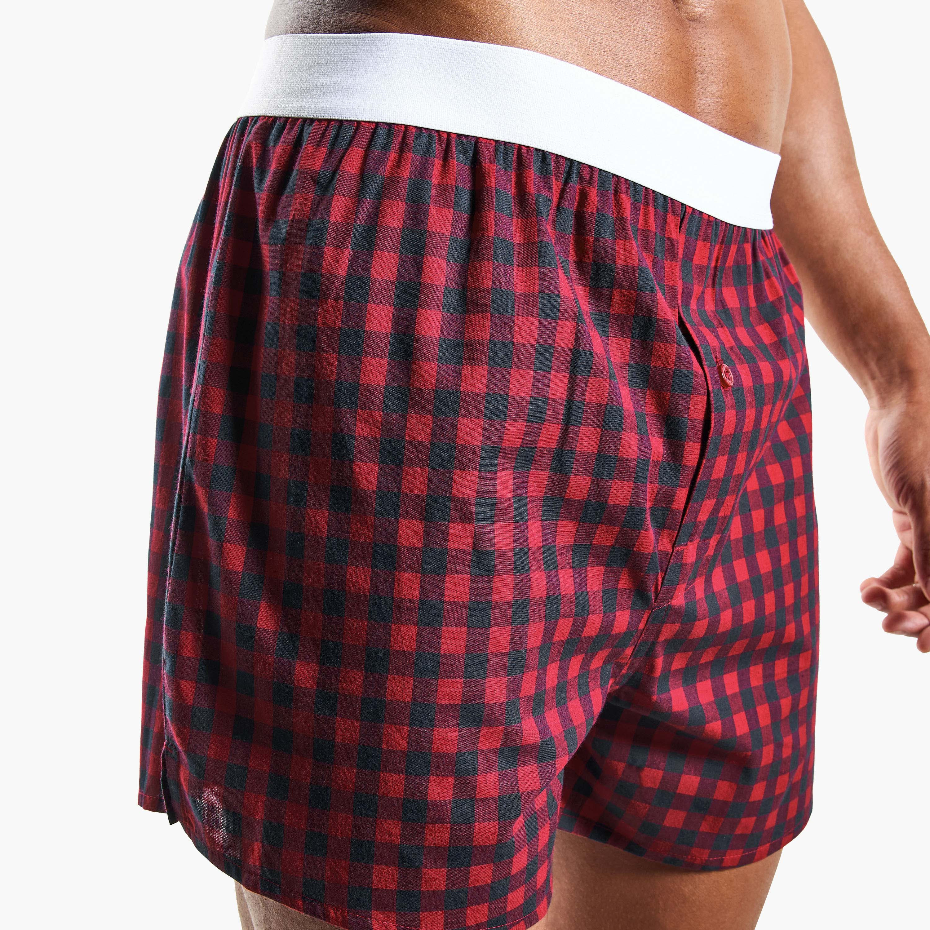 Set of 3 - Boxers with Elasticated Waist and Antibacterial Protection-men-clothing-innerwear-underwear-image-6