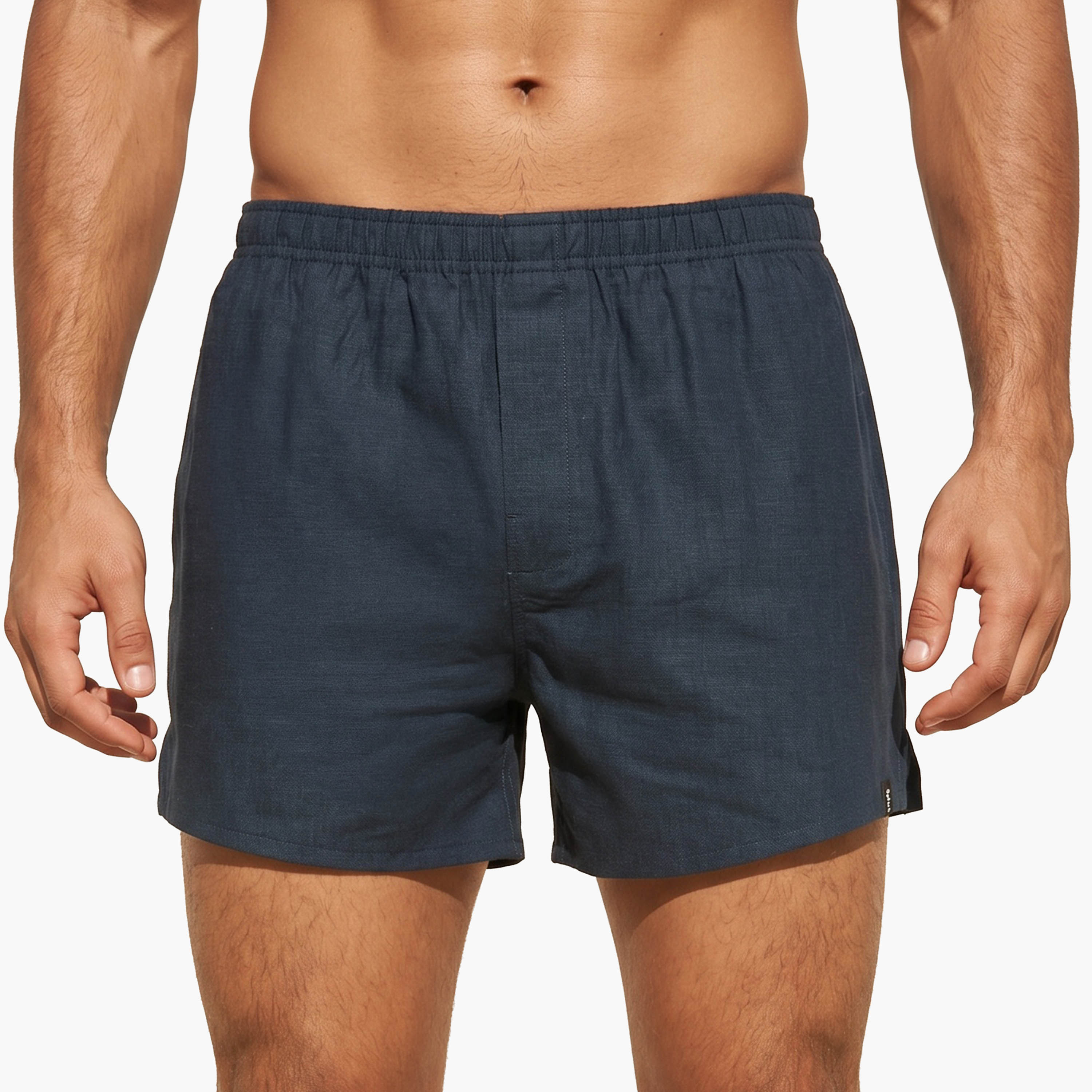 Set of 3 - Boxers with Elasticated Waistband and Antibacterial Protection-men-clothing-innerwear-underwear-image-5