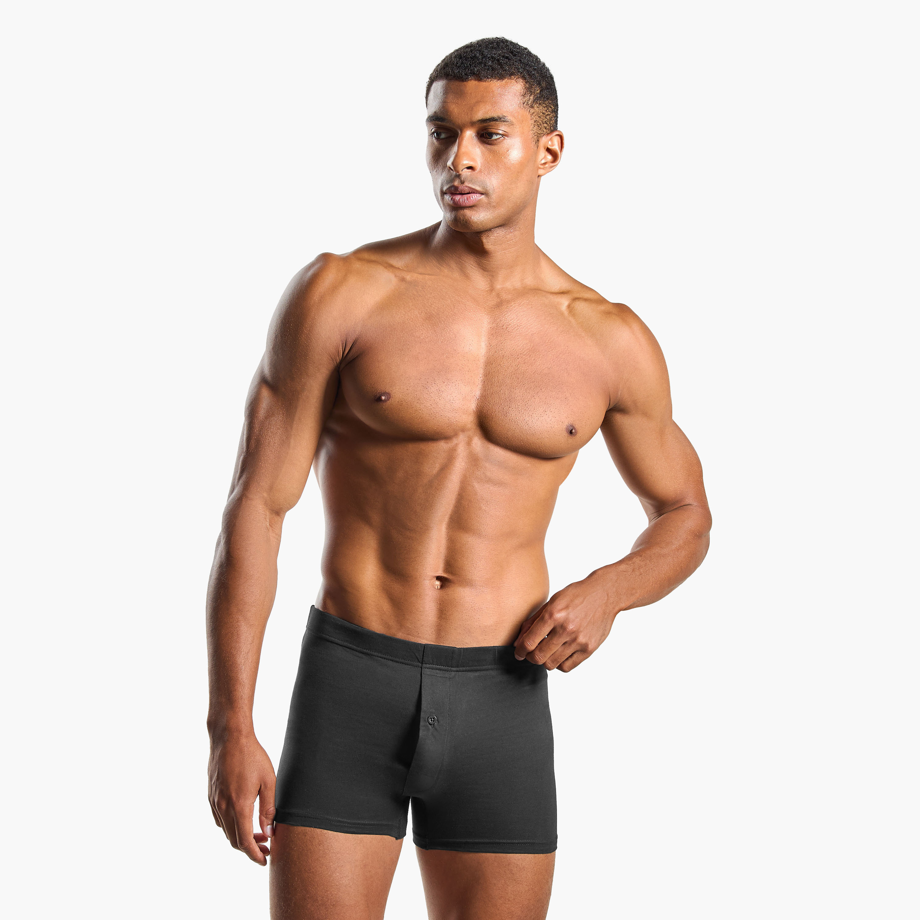 طقم بوكسر 3 قطع بخصر مطّاطي وحماية من البكتيريا-men-clothing-innerwear-underwear-image-3