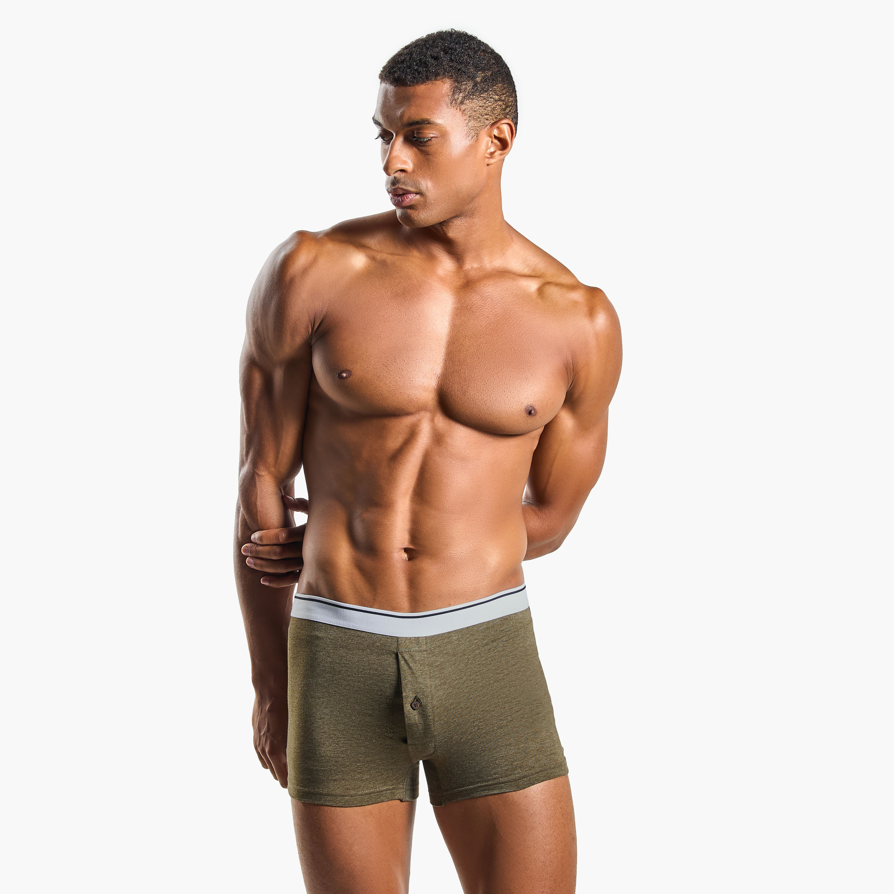 Set of 3 - Boxer Briefs with Elasticated Waistband and Antibacterial Protection-men-clothing-innerwear-underwear-image-2