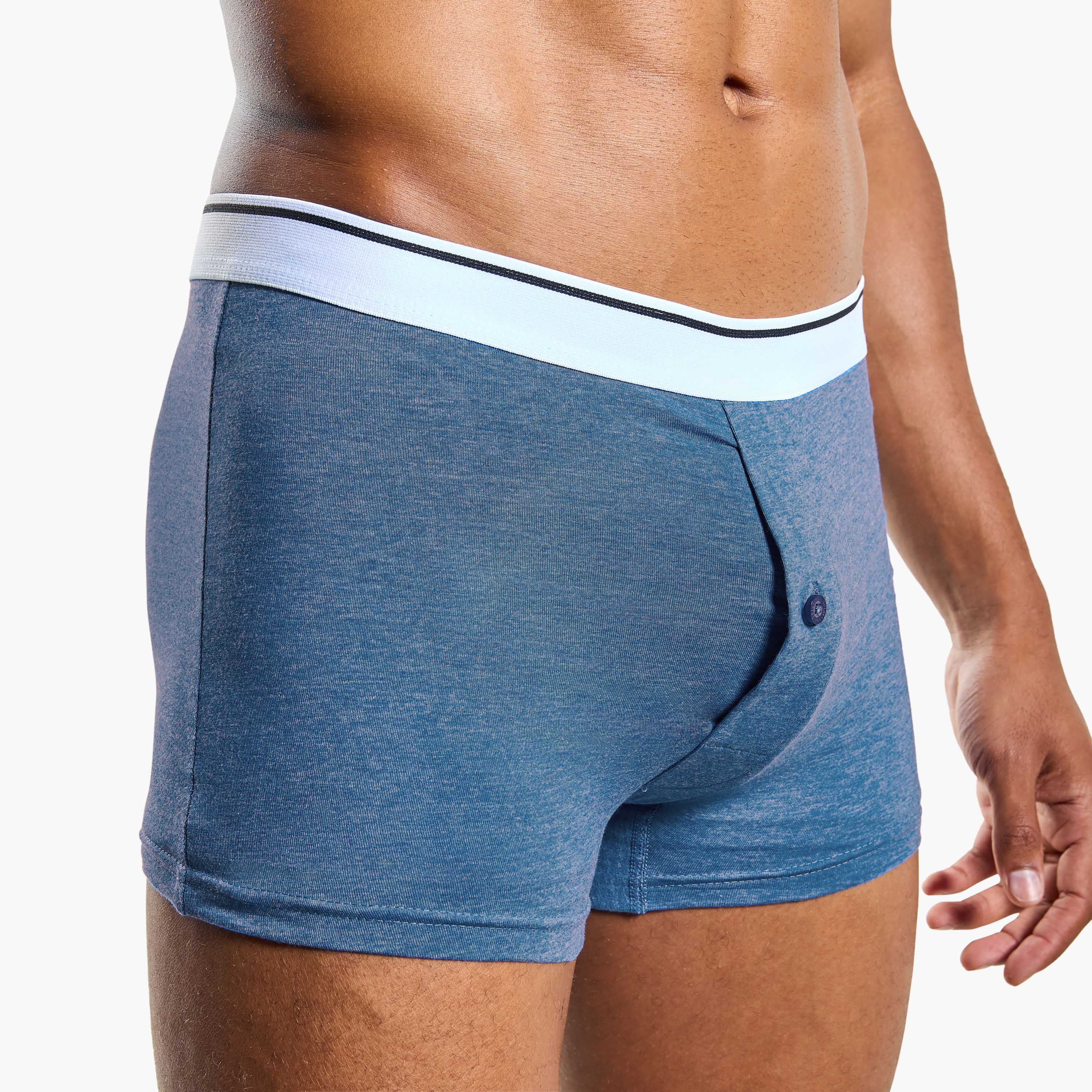 Set of 3 - Boxer Briefs with Elasticated Waistband and Antibacterial Protection-men-clothing-innerwear-underwear-image-7
