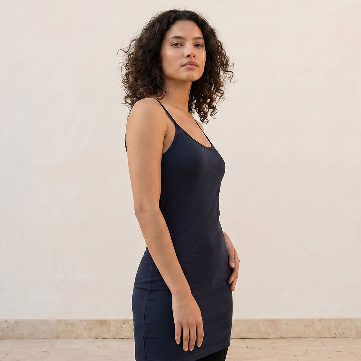 Splash Basics Tank Top with Spaghetti Straps with Antibacterial Protection-women-clothing-tshirts-image-5