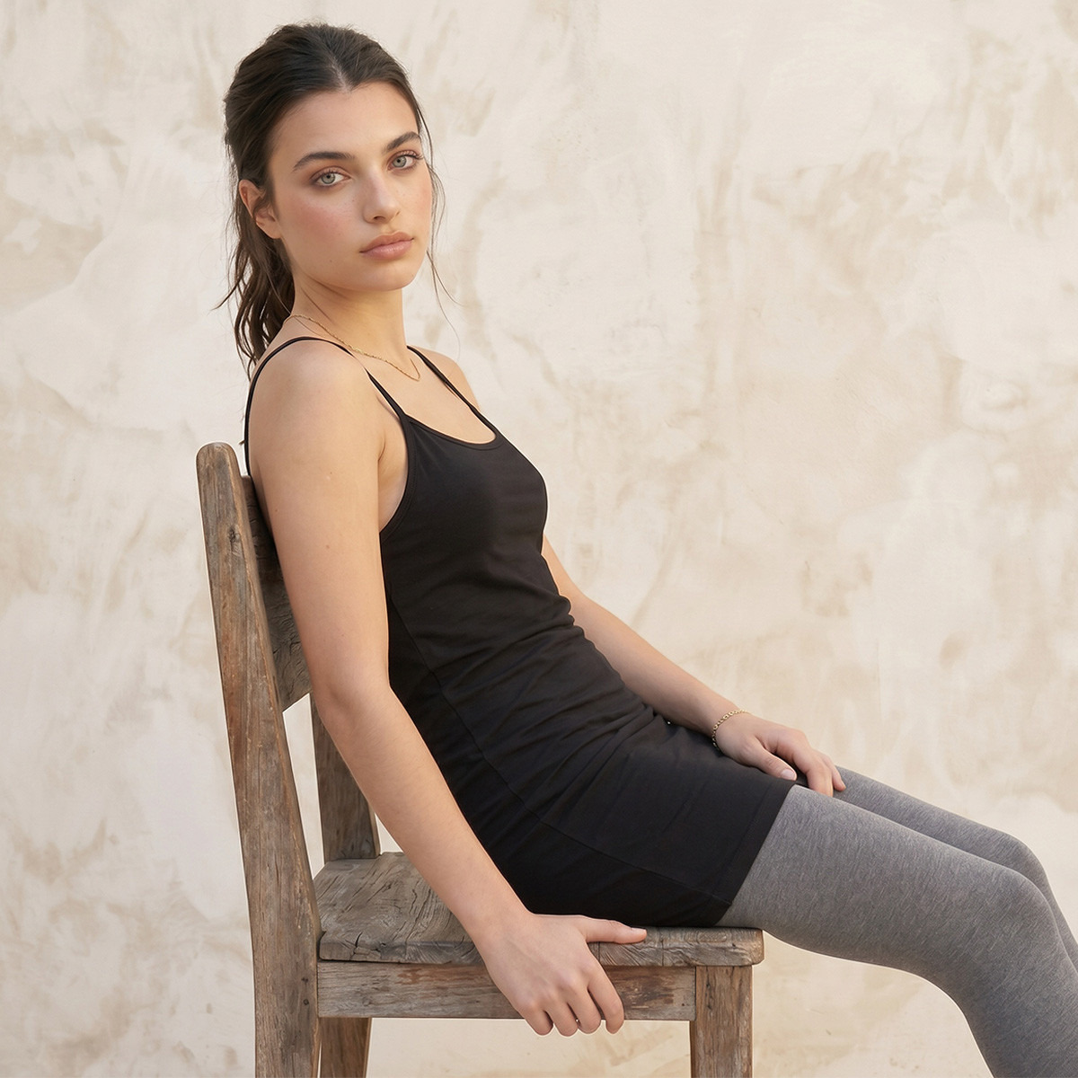 Splash Basics Tank Top with Spaghetti Straps with Antibacterial Protection-women-clothing-tshirts-image-5