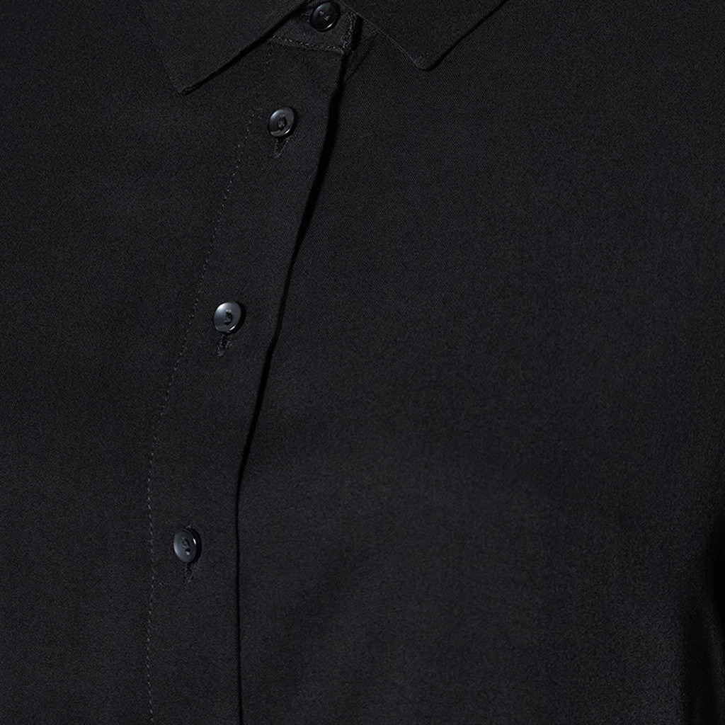 Slim Fit Collared Shirt with Long Sleeves-women-clothing-shirtsandblouses-shirts-image-2