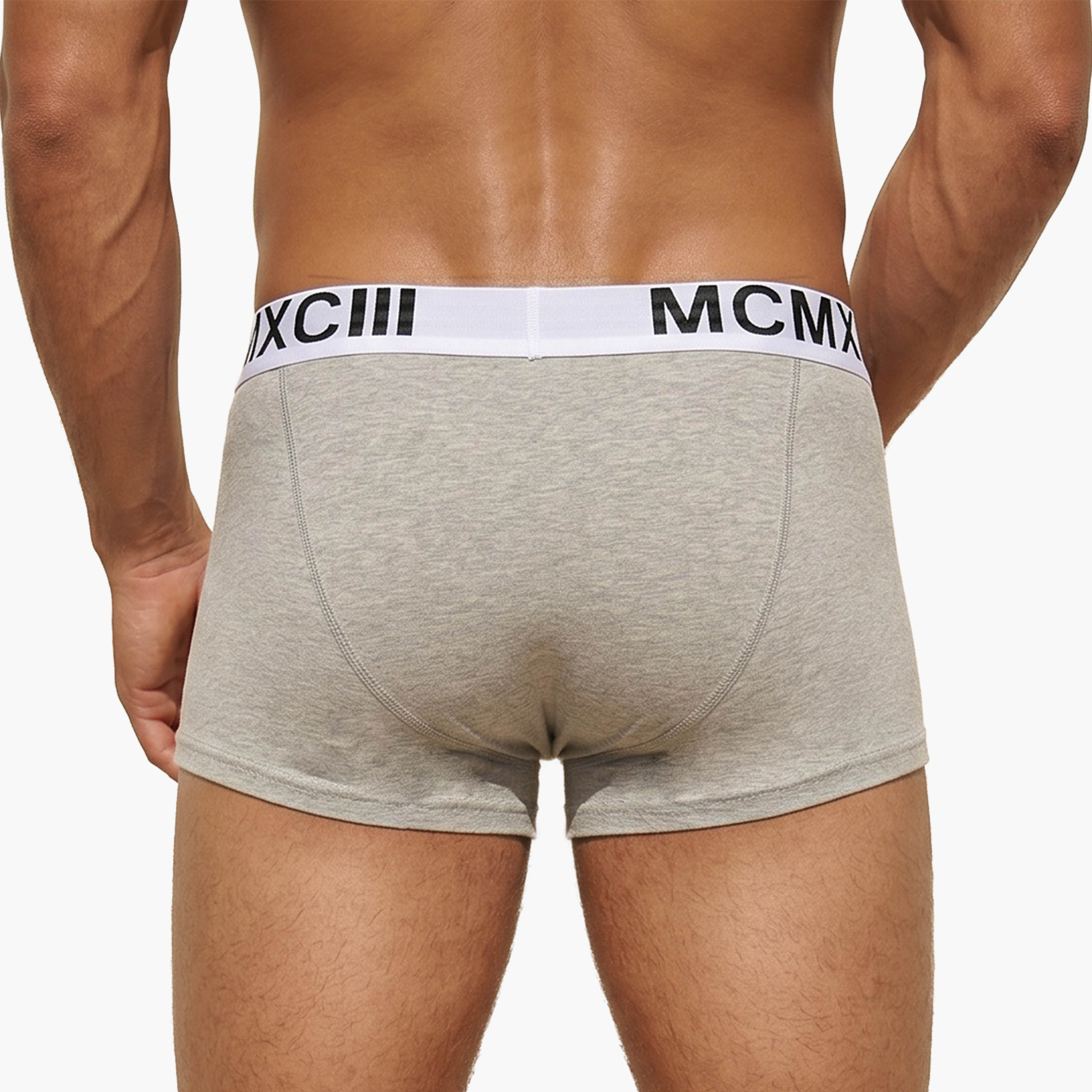 Set of 3 - Trunks with Elasticated Waistband and Antibacterial Protection-men-clothing-innerwear-underwear-image-6