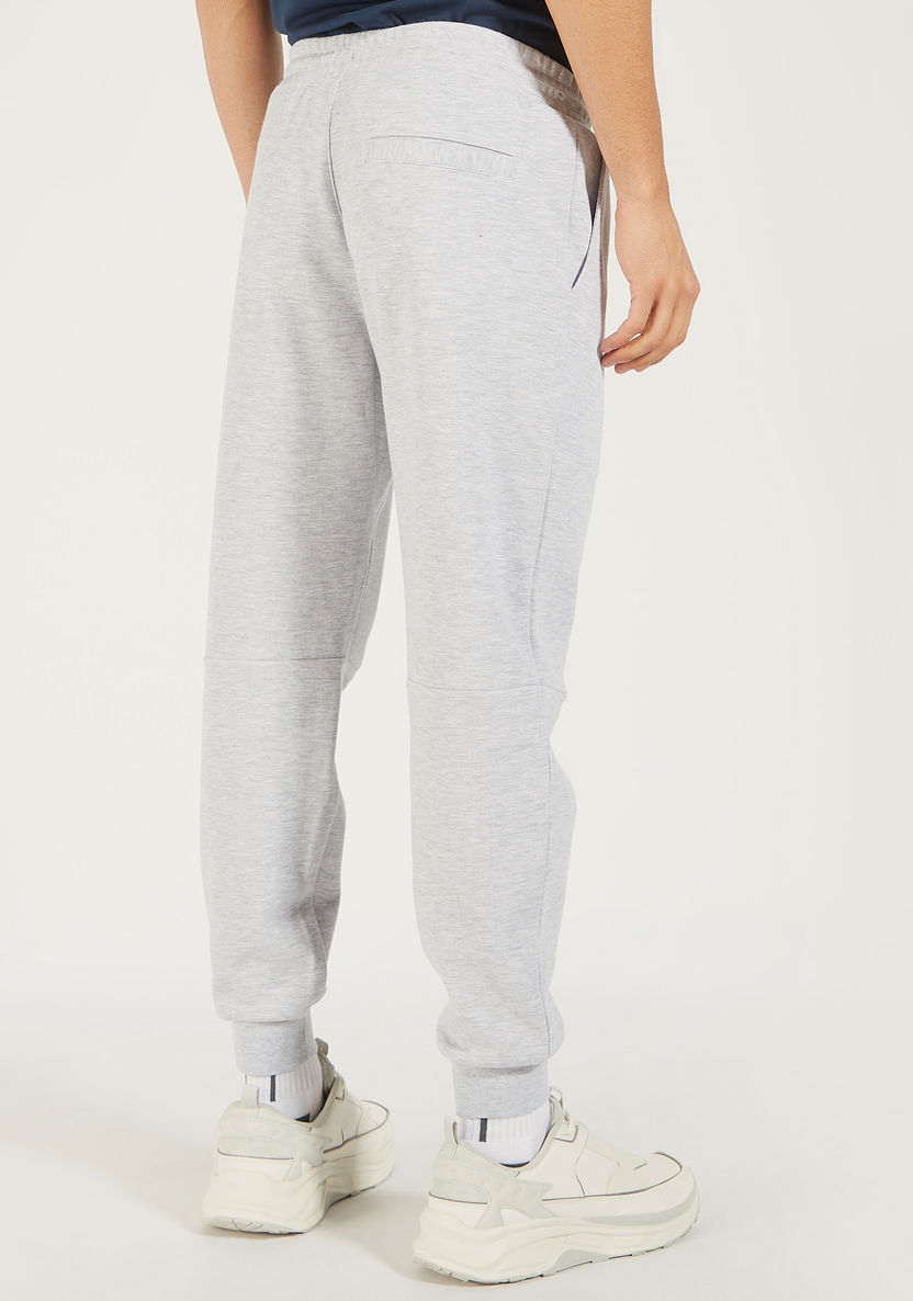 Solid Joggers with Drawstring Closure and Pockets-Tracksuits-image-3
