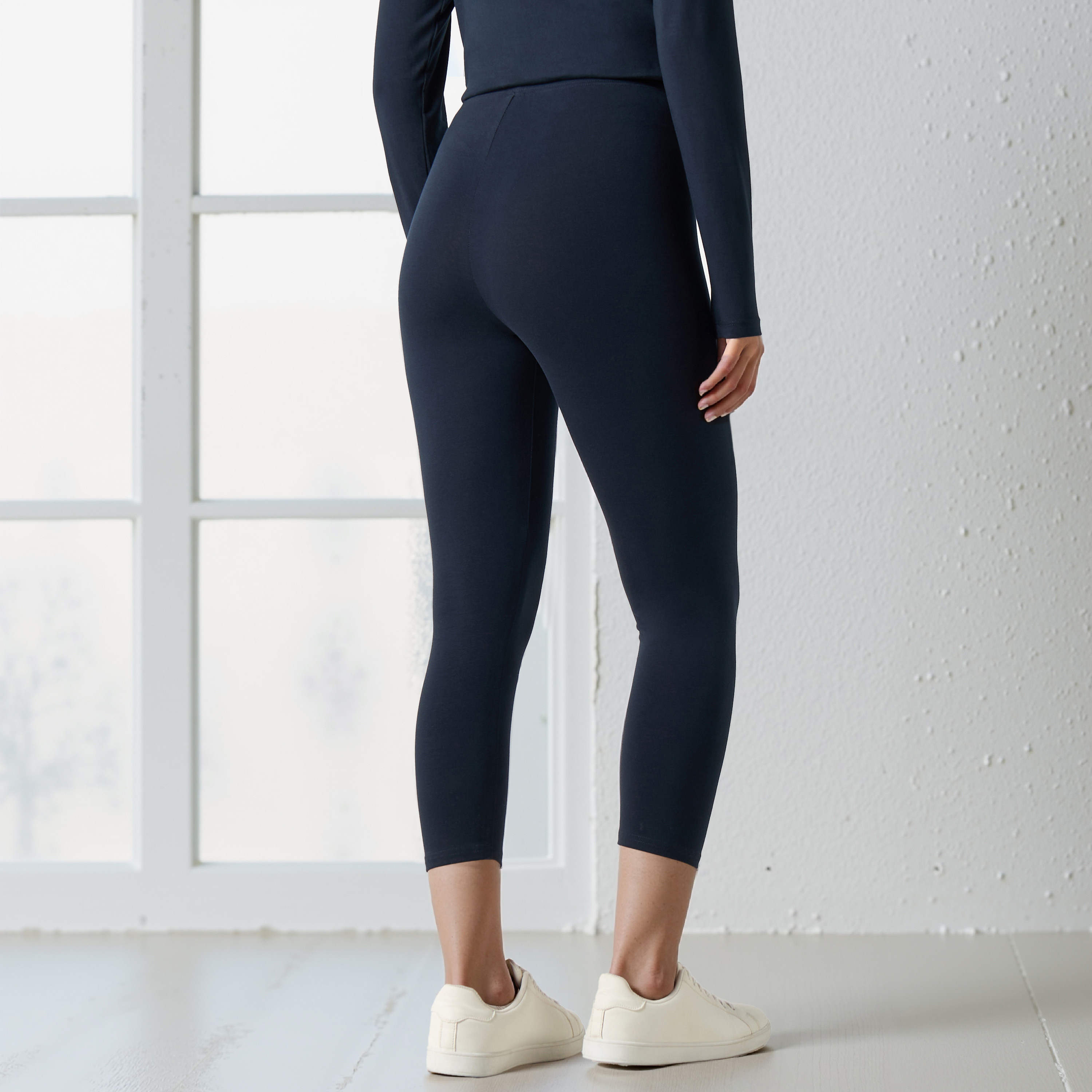 High Waist Cropped UltraStretch Cotton Leggings with FlexiComfort Waist-CP_BESTPRICE_EXCLUSION-image-3