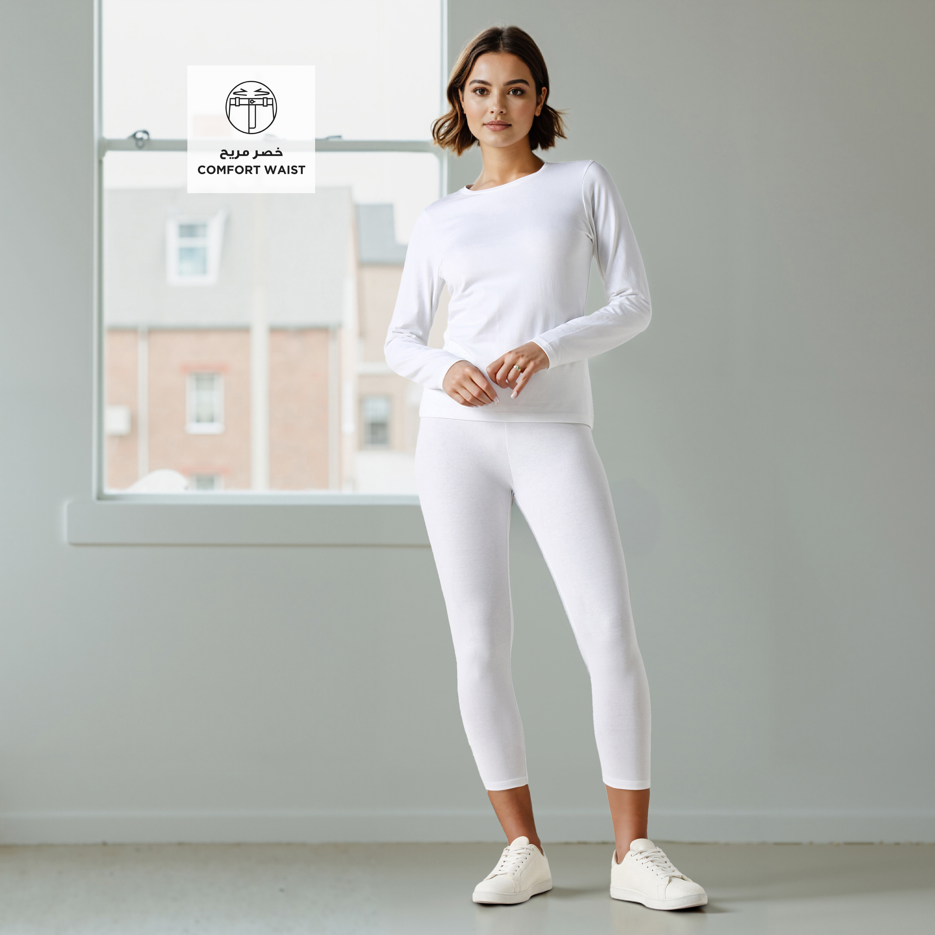 High Waist Cropped UltraStretch Cotton Leggings with FlexiComfort Waist-CP_BESTPRICE_EXCLUSION-image-2