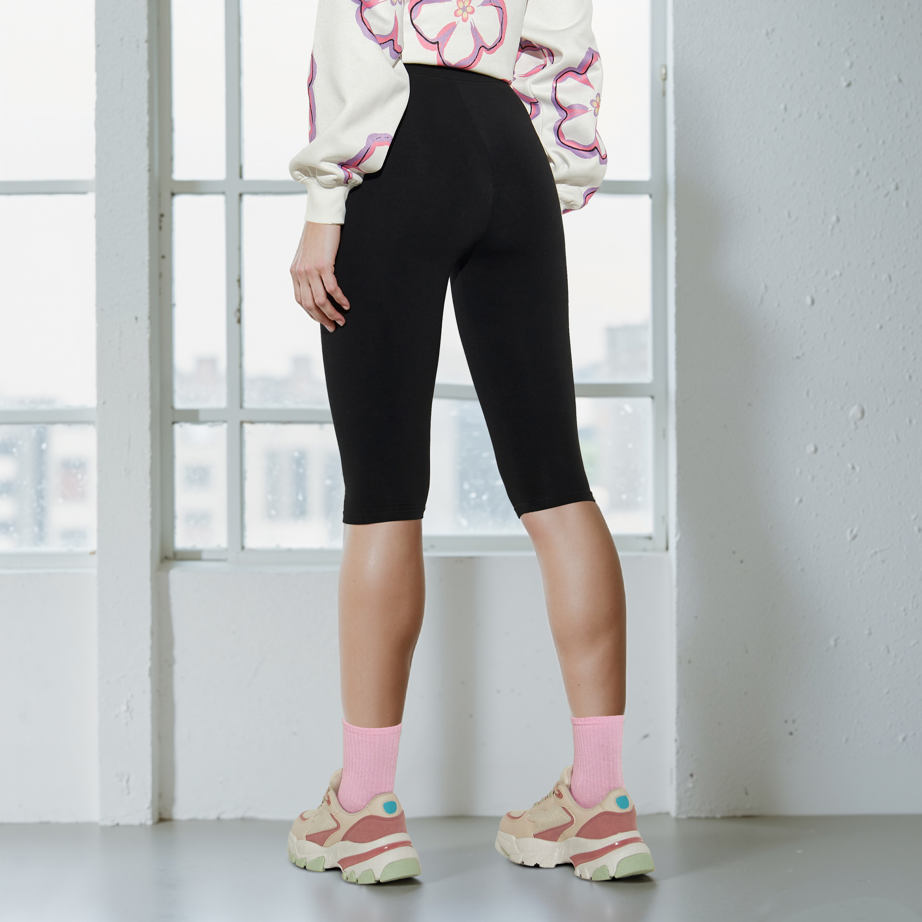 High Waist UltraStretch Cycling Shorts with FlexiComfort Waist-CP_BESTPRICE_EXCLUSION-image-3