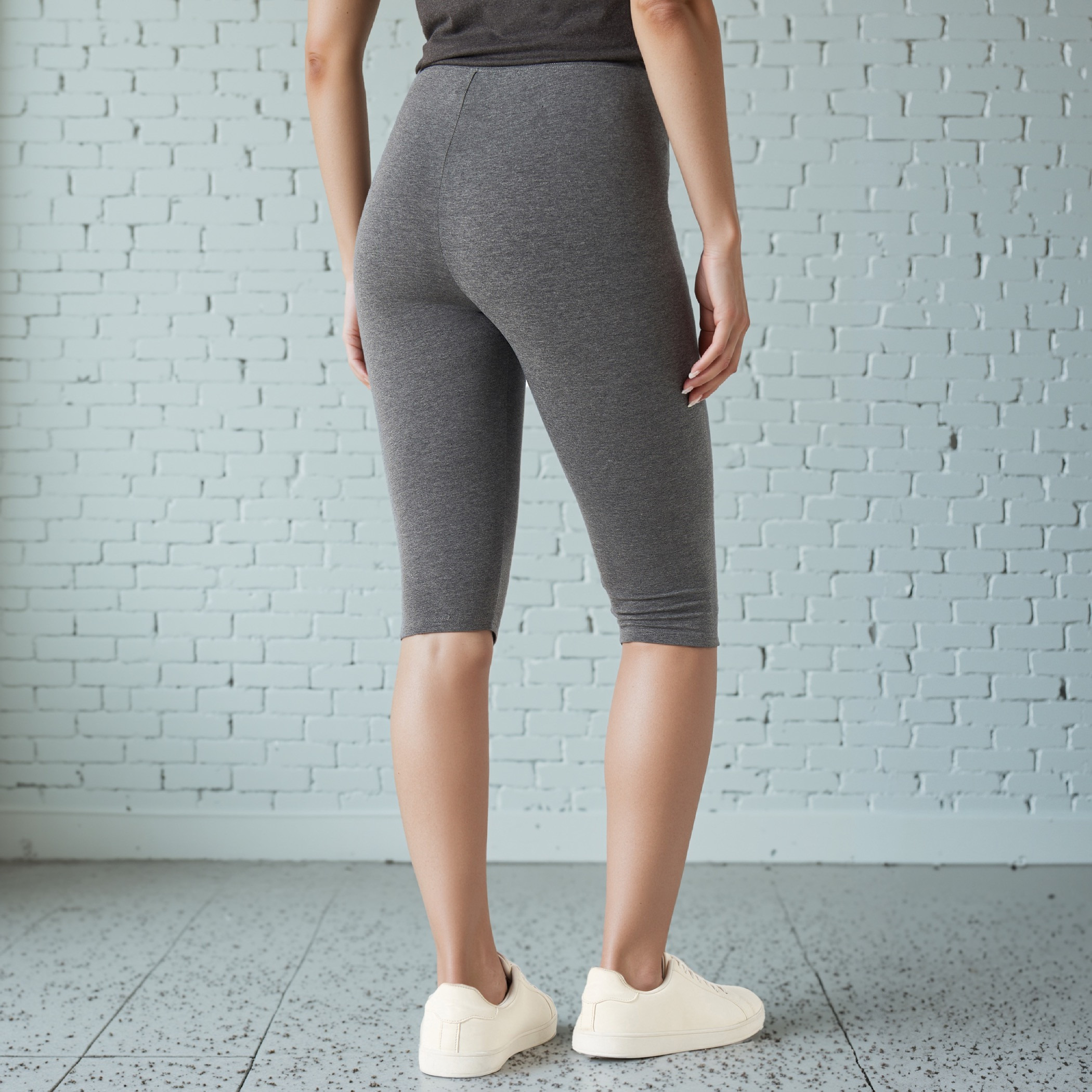 High Waist UltraStretch Cycling Shorts with FlexiComfort Waist-CP_BESTPRICE_EXCLUSION-image-3